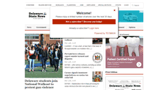 Desktop Screenshot of delawarereview.com